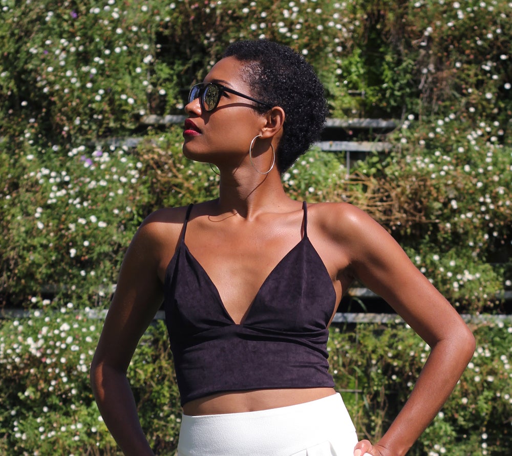 TRIANGLE CROPPED TOP