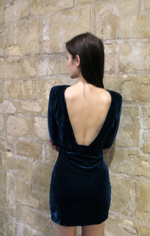 VELVET DRESS