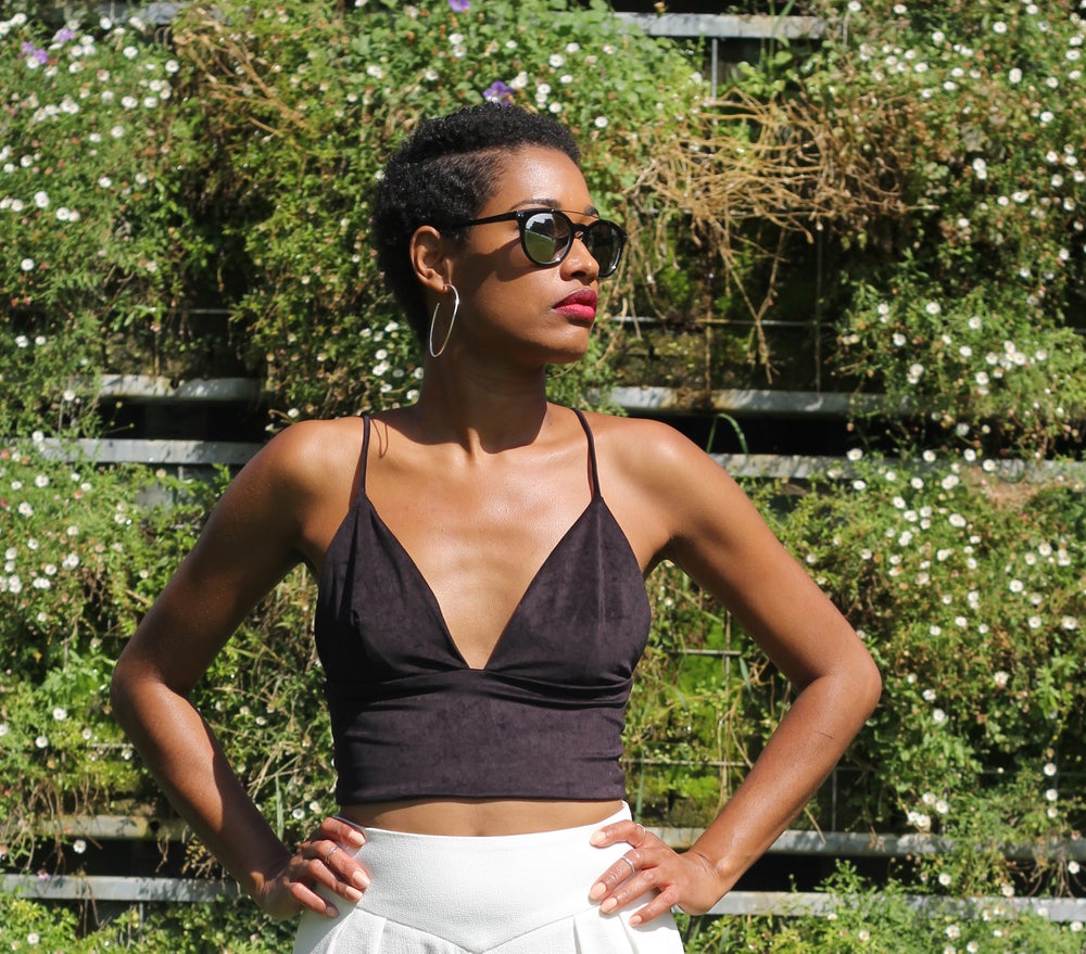 TRIANGLE CROPPED TOP