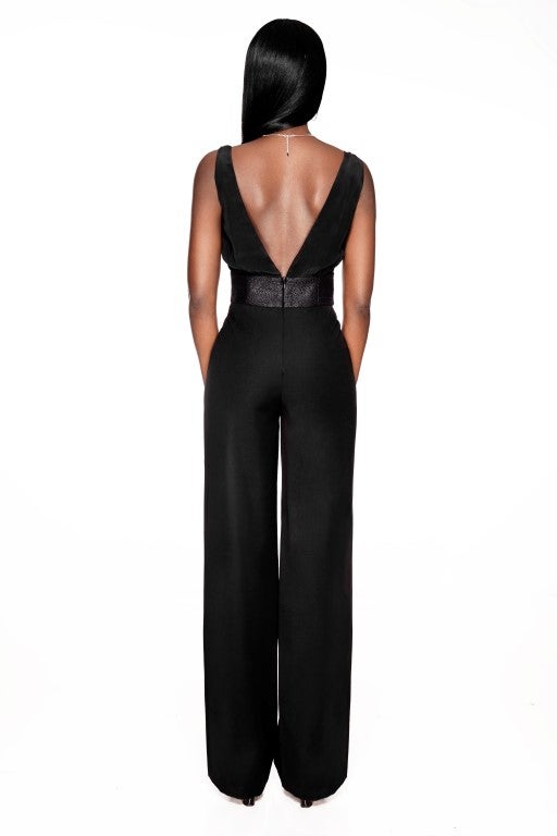 SLEEVELESS JUMPSUIT