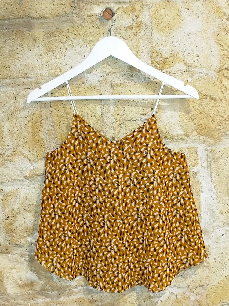 BEIGES PRINT  TOP