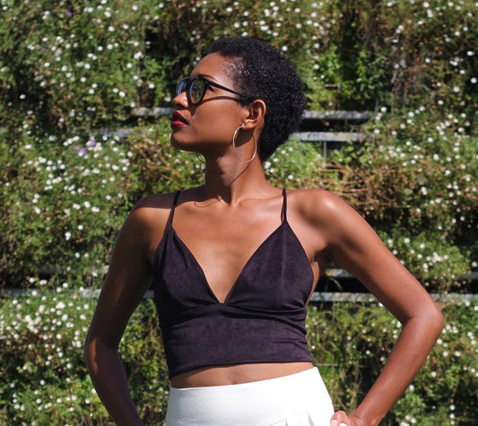 TRIANGLE CROPPED TOP