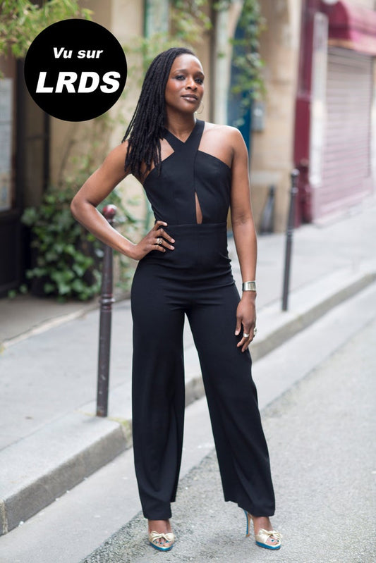 BLACK "AYA" JUMPSUIT