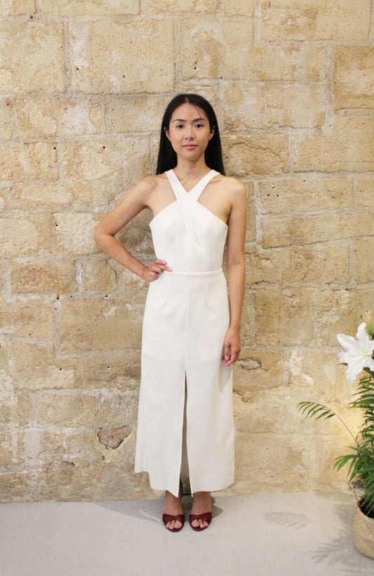 "AYA" CREPE GOWN